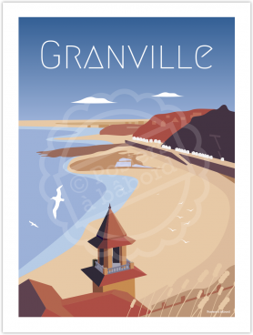 Affiche Granville « Le Casino »