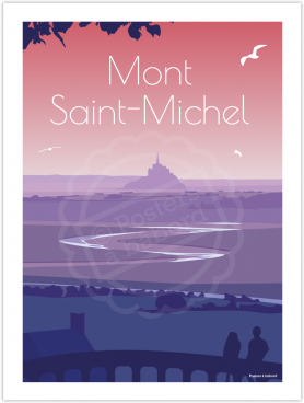 Affiche Mont Saint-Michel