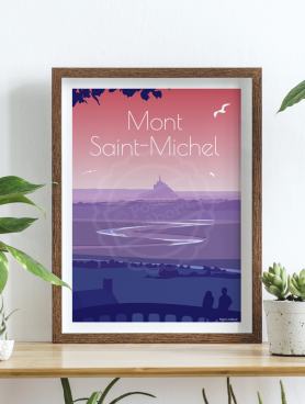 Affiche Mont Saint-Michel