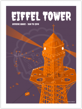 Affiche Tour Eiffel