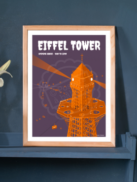 Affiche Tour Eiffel