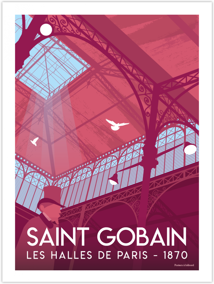 Affiche Saint-Gobain