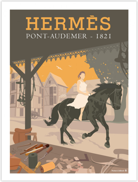 Affiche hermes